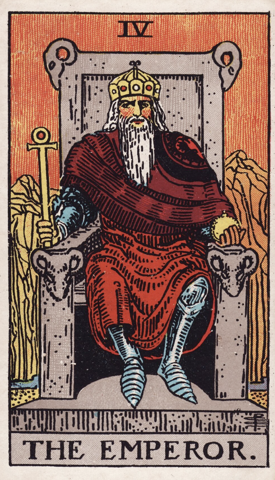 The Emperor (Tarot Triptych) - Tetragrammaton